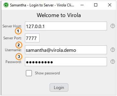 Virola client connection through AD