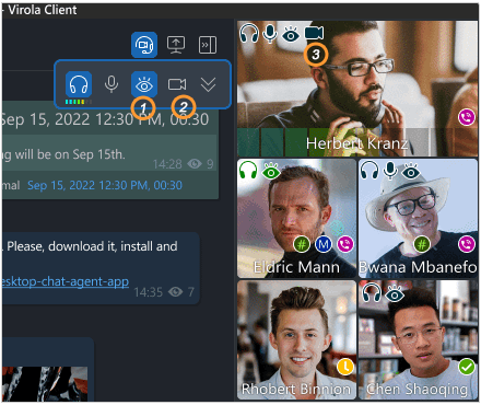 Live video streaming mode Live video streaming mode